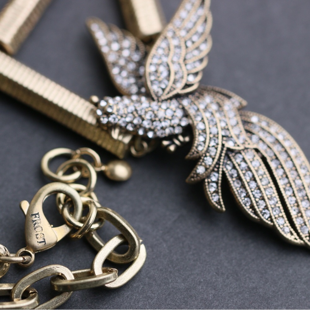 Lulu Frost Aviary Bird Necklace - Picture 3 of 4